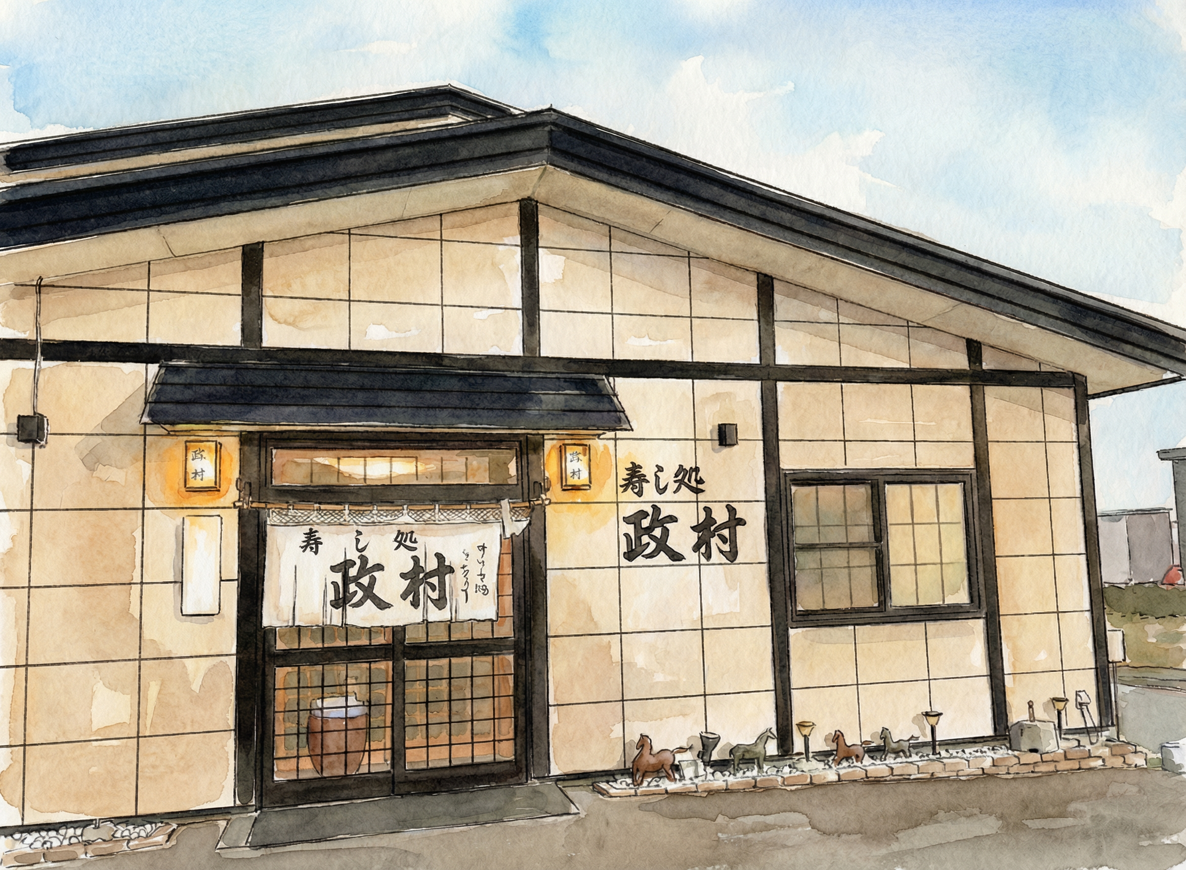 店舗情報イラスト