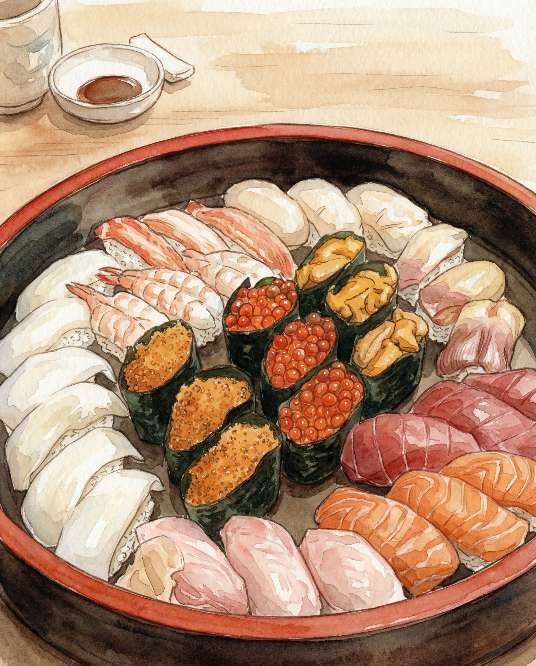 生寿司（イラスト）